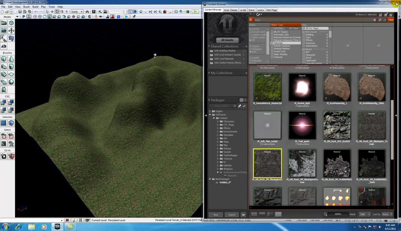 Create Terrain In Udk 3 Unreal Engine Udk Editor