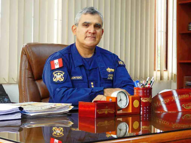 Contralmirante Marco Antonio Montero Gallegos, máximo líder de los submarinos U-209