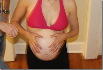 belly shot