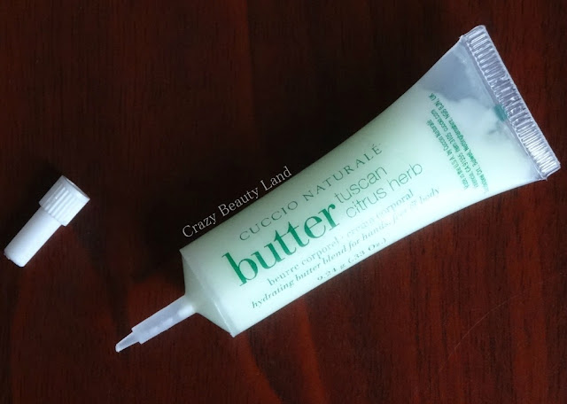 June FAB BAG Cuccio Naturale Butter Blend - hydrating butter for hands feet & body review 