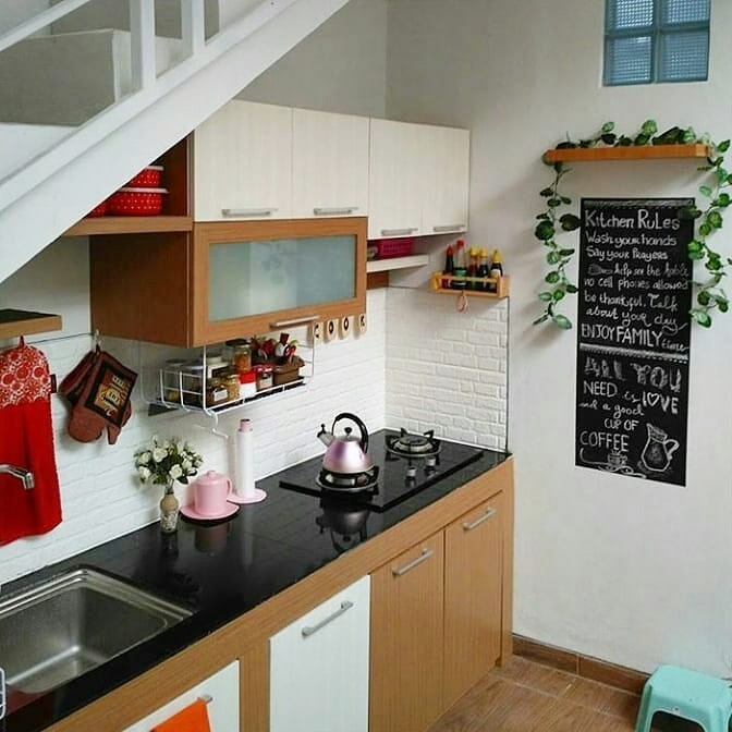  Desain  Dapur  Minimalis Lahan Sempit  Mungil Memanjang 