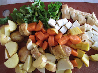 Organic Vegetables for Beef Stew