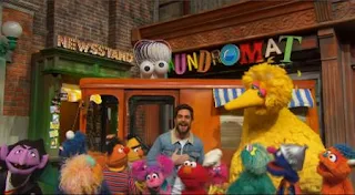 Thomas Rhett sings This Is My Street with the many residents of Sesame Street. Sesame Street Episode 5013, New Neighbor on Sesame Street, Season 50.