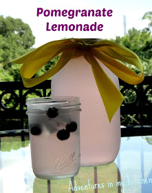 Pomegranate lemonade