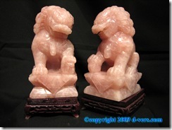 Chinese-Foo-Dog-Statues-Carved-Rose-Quartz-Pair