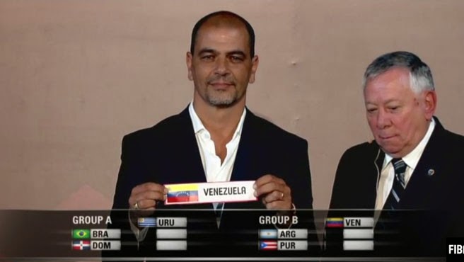 Venezuela estará en el Grupo B del Preolímpico de baloncesto