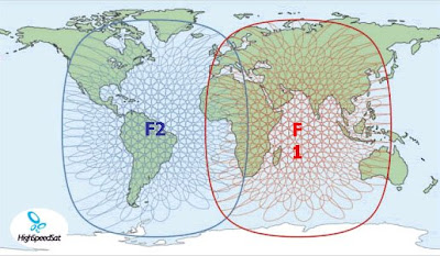 Inmarsat coverage