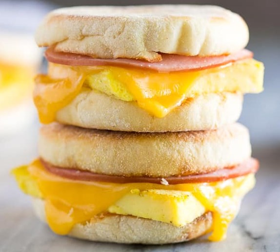 FREEZER BREAKFAST SANDWICHES #delicious #recipes