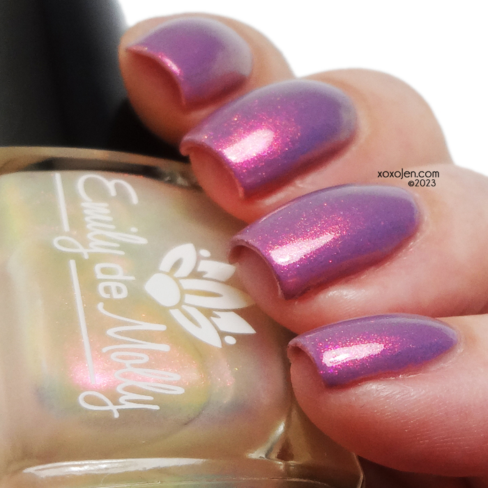 xoxoJen's swatch of Emily de Molly Pinkie Swear