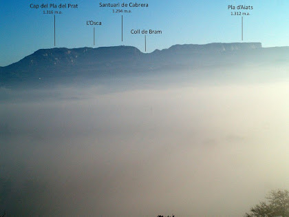 El Cabrerès des del Santuari de Puig Agut