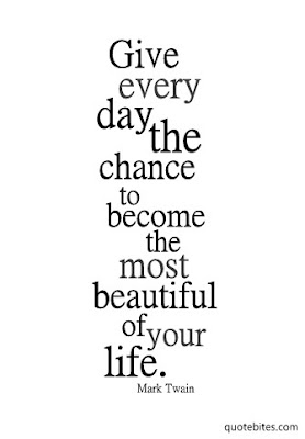 Give every day the chance to become the most beautiful of your life. - Mark Twain | Candy Hearts and Paper Flowers