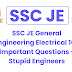 SSC JE General Engineering Electrical 100 Important Questions - Stupid Engineers