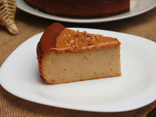 TARTA DE QUESO Y TURRÓN