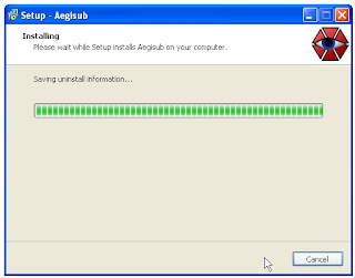 cài đặt phần mềm Aegisub