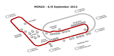 Clasificación GP Italia 2013 (Monza)