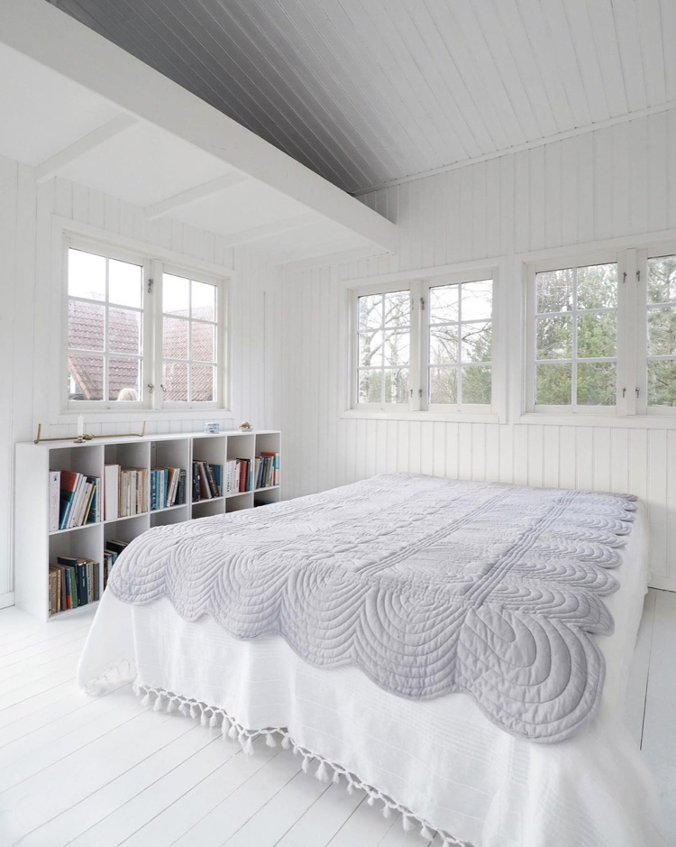 A White, Light & Airy Cabin on a Danish Island