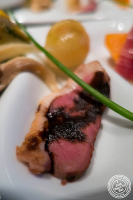 image of Smoked duck at Jukai, Japanese restaurant Midtown East, NYC, New York