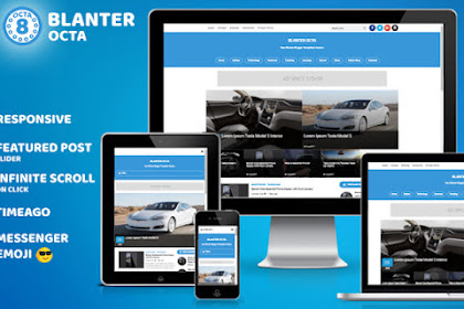 Blanter Octa Responsive Blogger Templates