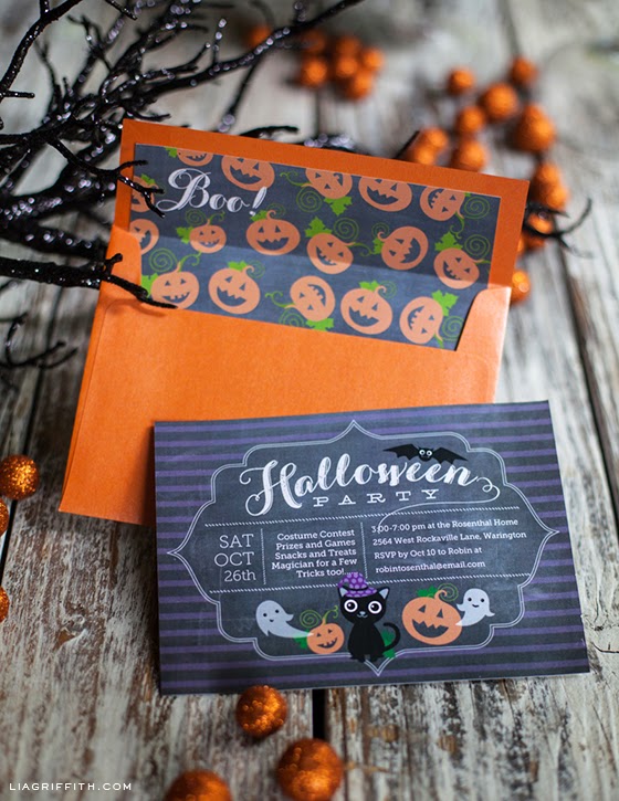 http://liagriffith.com/printable-halloween-party-invitation-and-envelope-liner/