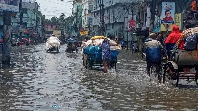 সিলেটের বন্যা পরিস্থিতির ছবি | সিলেটে বন্যার ছবি