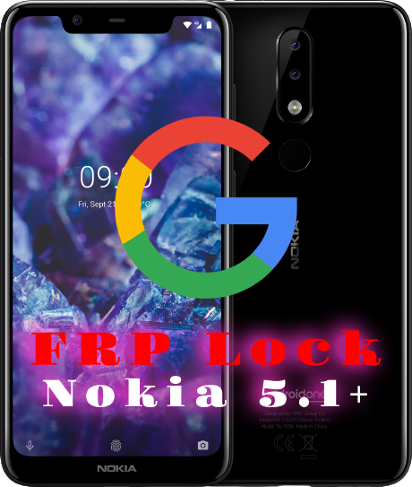 Remove Google account (FRP) for Nokia 5.1 Plus / Nokia X5