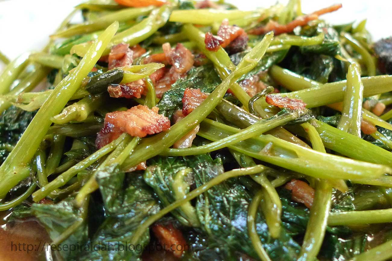 Resepi Raidah: Kangkung Ikan Masin