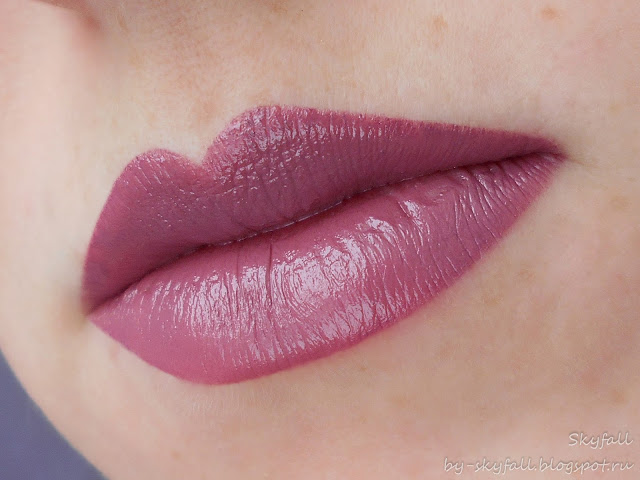 NYX Extra Creamy Round Lipstick Lala, свотчи