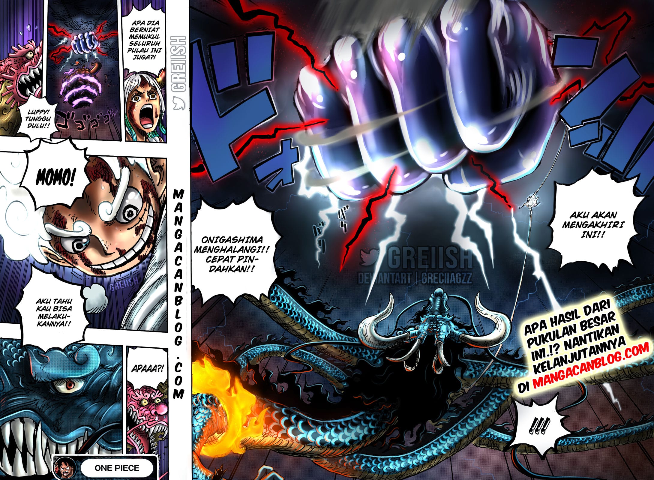 Manga One Piece Chapter 1047 Bahasa Indonesia