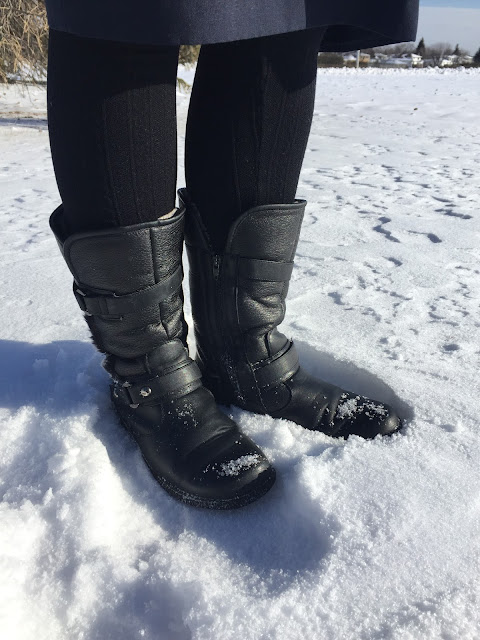 Modest Winter OOTD: Boots