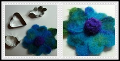 felted flower