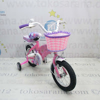 Sepeda Anak Wimcycle Sofia 12 Inci Lisensi