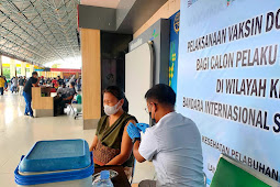 Bandara Sentani Layani Vaksinasi kepada 638 Masyarakat Selama Libur Lebaran Tahun 2022