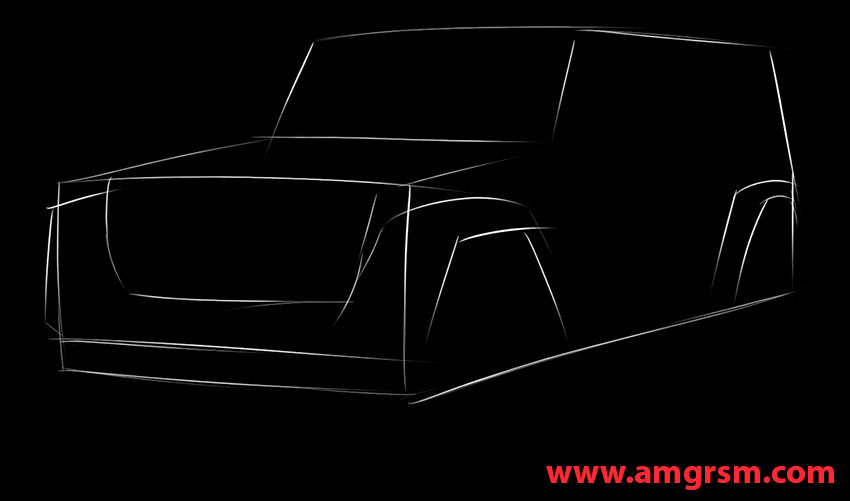 How to draw Jeep Wrangler - Step by Step