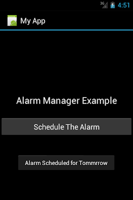 Alarm Schedule