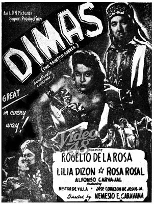 Dimas: The Sainted Robber (1952)