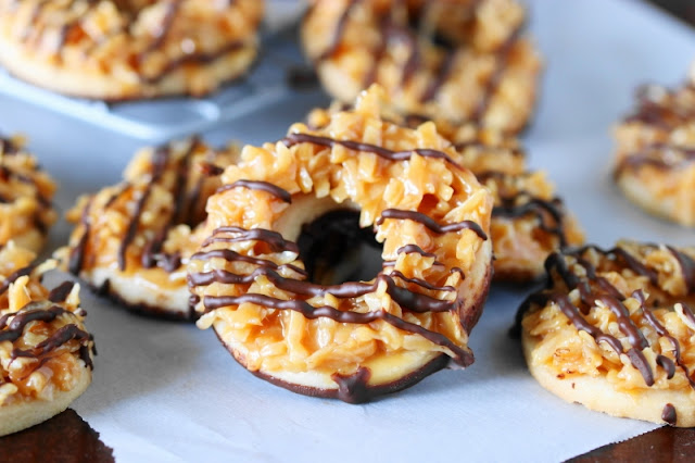 Homemade Samoas Cookies