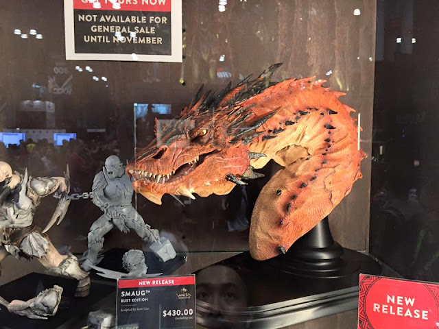 NYCC2015 Weta Smaug Bust