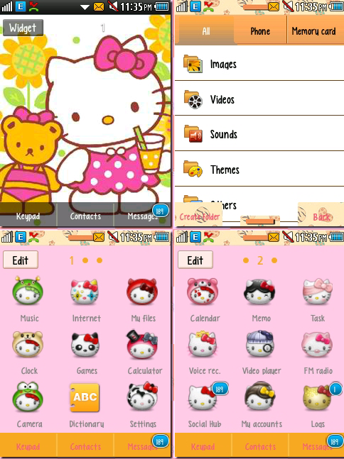 CORBY 2 THEMES: Hello Kitty Theme by CuteCorby