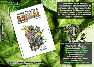 Marcelo Pissardini - Minha Família é Animal em Tirinhas 01