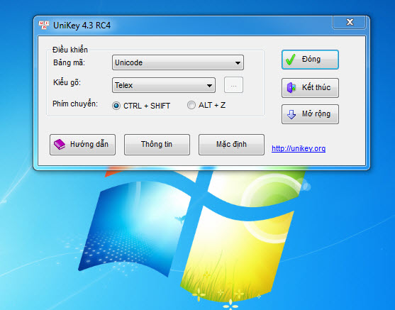 download unikey win 7