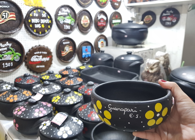 Feira de artesanato em Guarapari