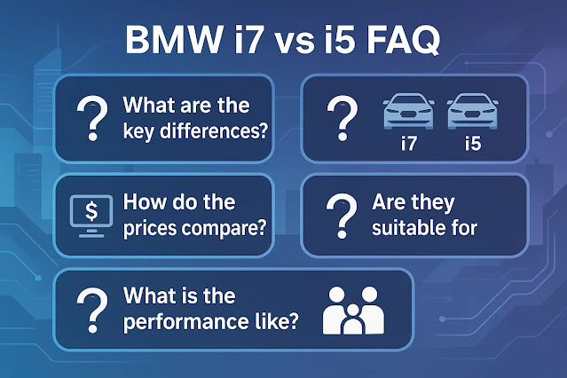 BMW i7 vs i5｜よくある質問（FAQ）