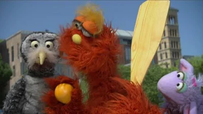 Sesame Street Episode 4269. Murray and Ovejita are on the scene, they present the letter of the day.