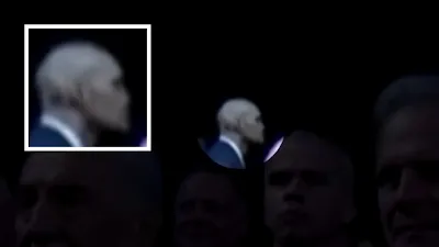 Obama's Secret Service agent caught shapeshifting on live TV.