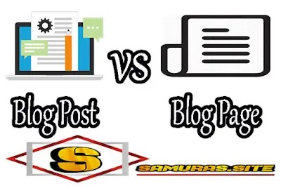 Difference between – blog post vs blog page