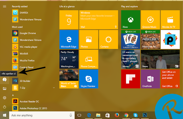 Pict 4 Cara Mengganti User Name Account Windows 10