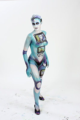 Amazing Body Art  from the 2008 World Bodypainting Festival in Daegu, South Korea