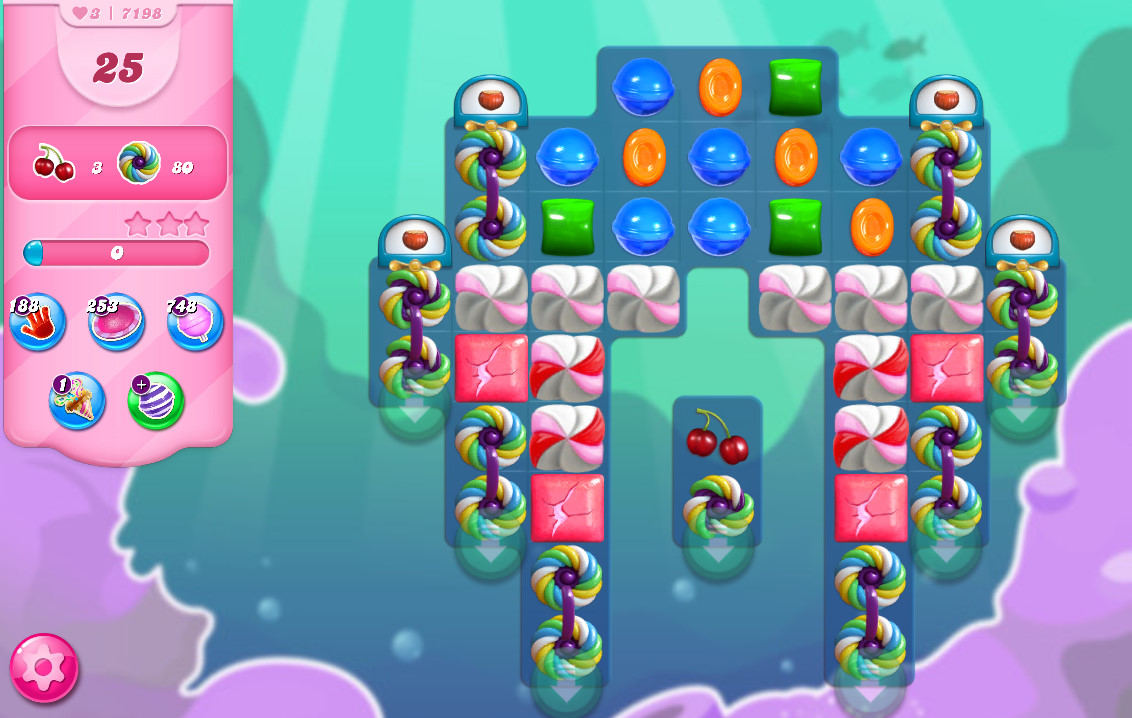 Candy Crush Saga level 7198