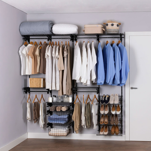 Armário aramado kit 16 - Closet ou quarto