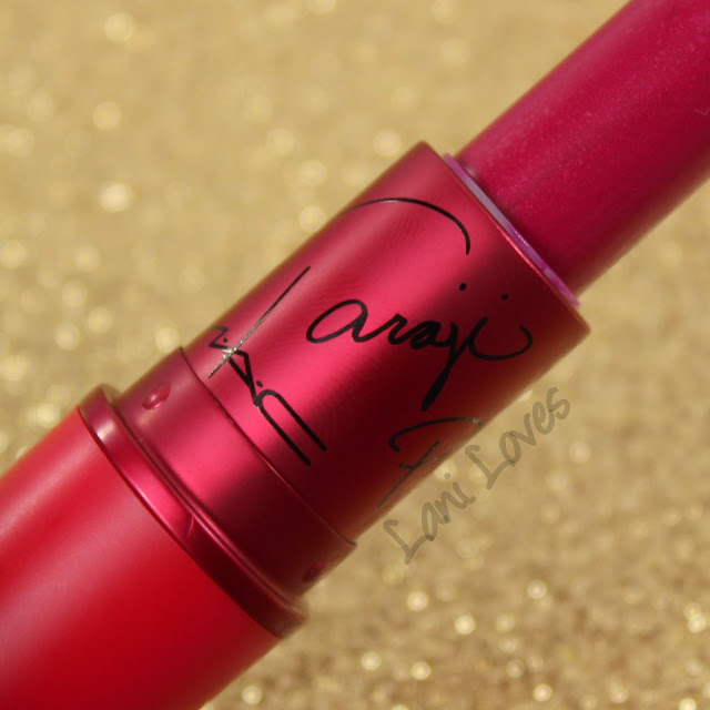 MAC MONDAY | Viva Glam Taraji P. Henson Lipstick Swatches & Review